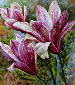 Painting, Magnolia, Voichenko Sergiy