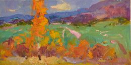 Painting, Autumn Sketch, Alexander Shandor