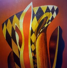 Peinture, Harlequin, Strashevich Alexander