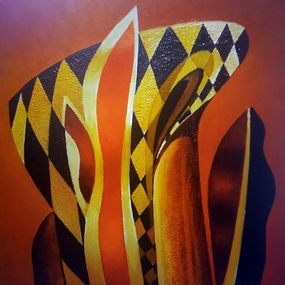 Painting, Harlequin, Strashevich Alexander