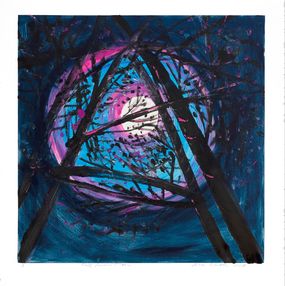 Print, Full Lovers Moon, Ann Craven