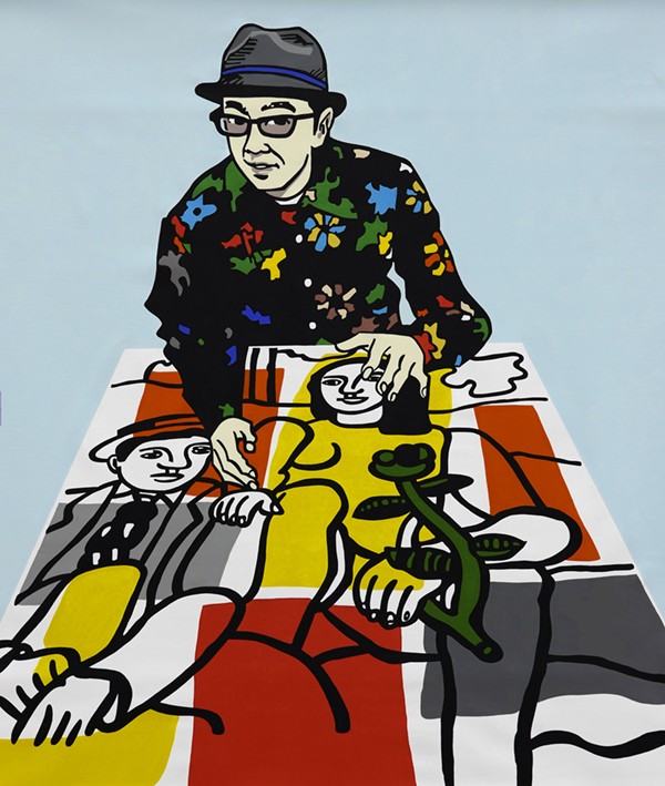 Jean-Michel Gnidzaz, Hommage Fernand Leger Jean-Michel Gnidzaz, Hommage Fernand Leger