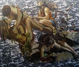 Gemälde, Amazons, Ed Potapenkov