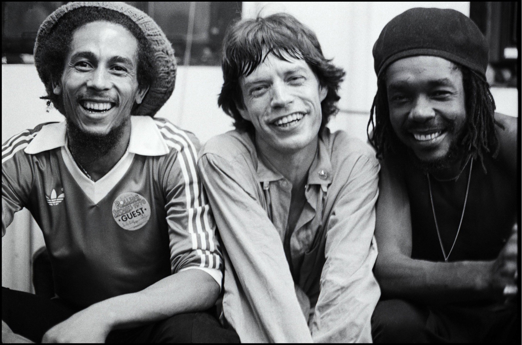 Michael Putland, Bob, Mick and Pete Michael Putland, Bob, Mick and Pete