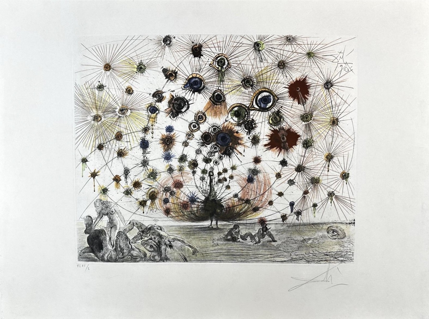 Salvador Dali, The Mythology Argus Color Salvador Dali, The Mythology Argus Color