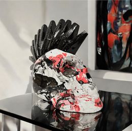 Sculpture, Punky Skull Stendhal, Sther