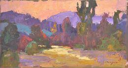 Painting, In the Evening, Alexander Shandor