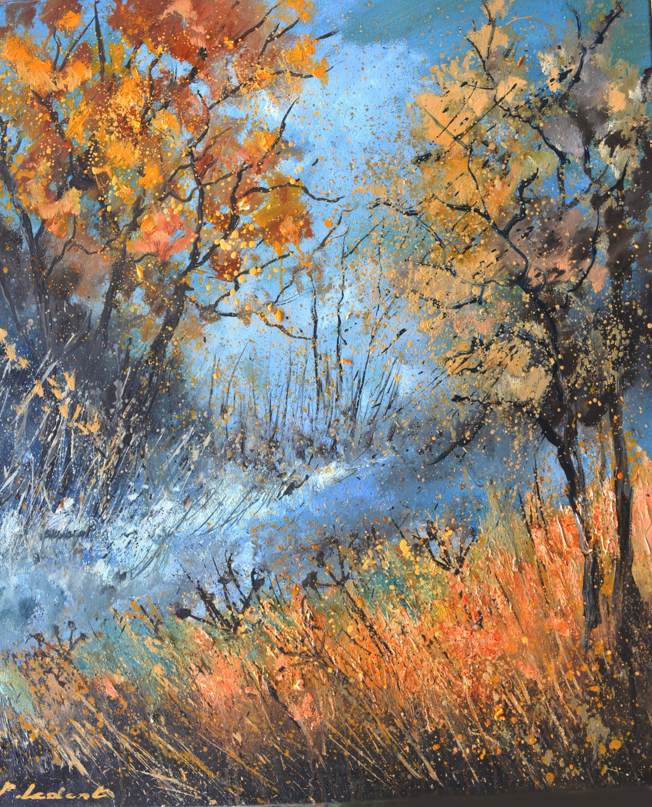 Pol Ledent, Autumn in the wood 6724 Pol Ledent, Autumn in the wood 6724