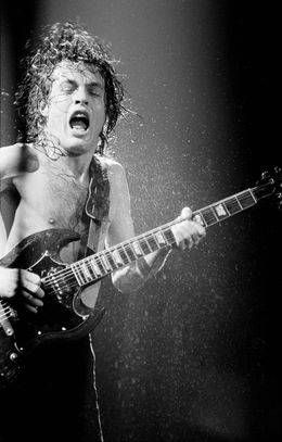 Photography, Angus Young AC/DC, Michael Putland