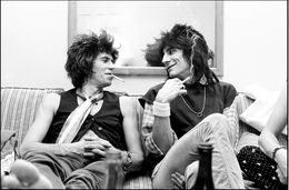 Photography, New Barbarians - Keith Richards & Ronnie Woods, Michael Putland