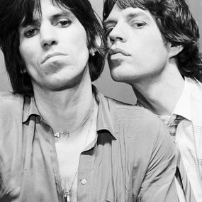 Photography, Keith Richards and Mick Jagger, Michael Putland