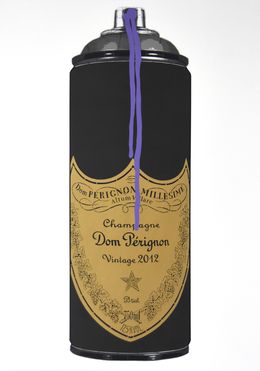 Gemälde, Dom Gold 2012 (Purple Drip), Campbell La Pun