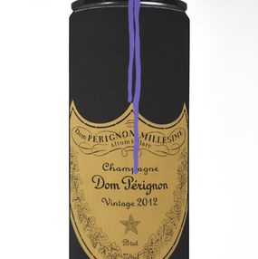 Painting, Dom Gold 2012 (Purple Drip), Campbell La Pun