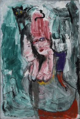 Peinture, La femme d'affaire, Zwy Milshtein