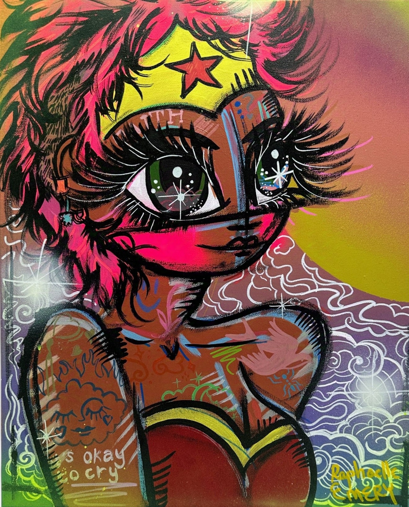 Raphaelle Emery, Punk Wonder Woman Raphaelle Emery, Punk Wonder Woman