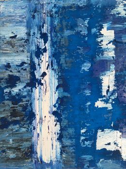 Gemälde, Variation en bleu, Paul Landou