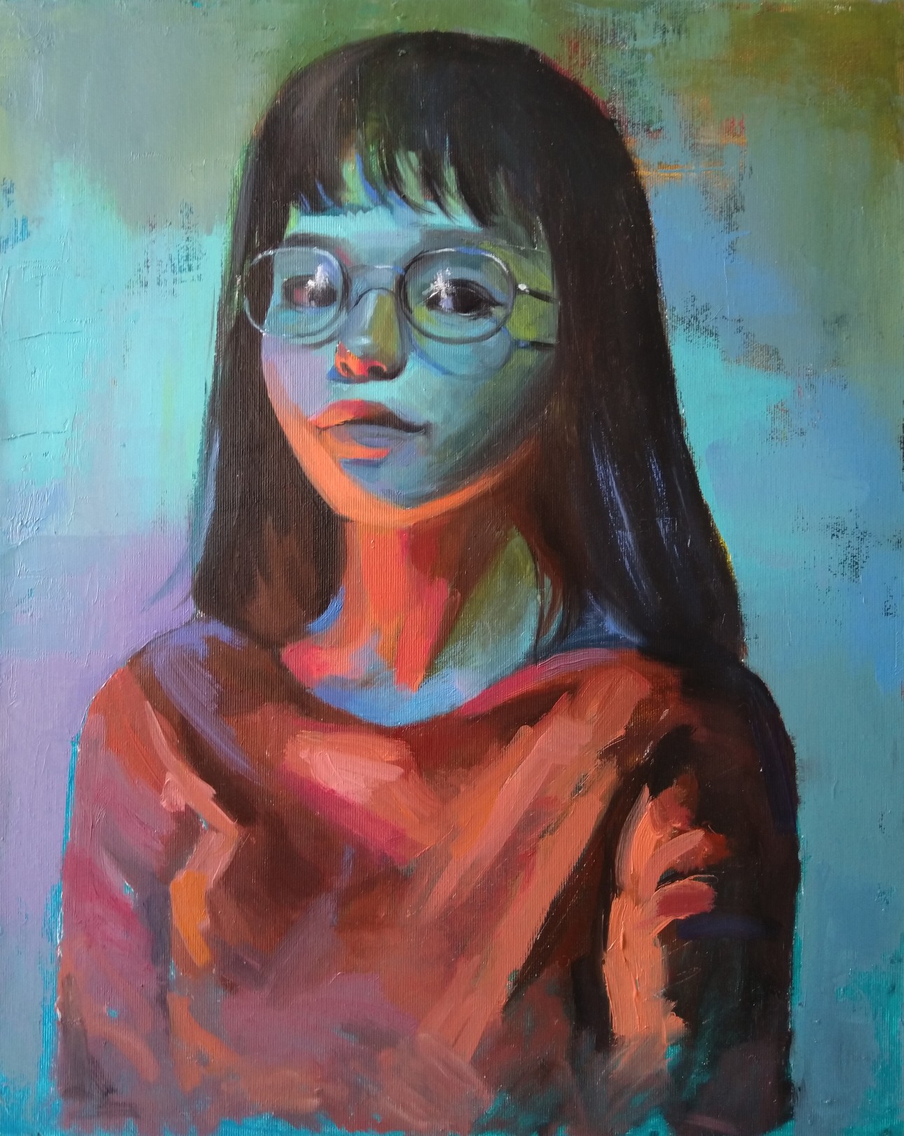 Kamo Ohanyan, The Girl with Glasses Kamo Ohanyan, The Girl with Glasses