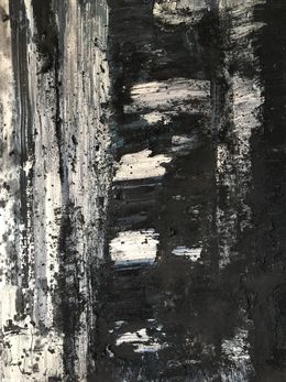 Gemälde, Variation en Noir et Blanc, Paul Landou