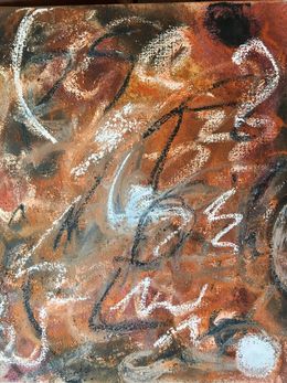 Peinture, Fantaisies en Orange, Paul Landou