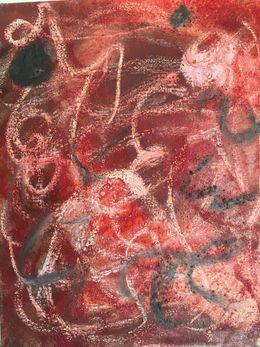Peinture, Fantaisies en rouge, Paul Landou