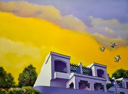 Painting, The sky is silent, Konovalov Igor