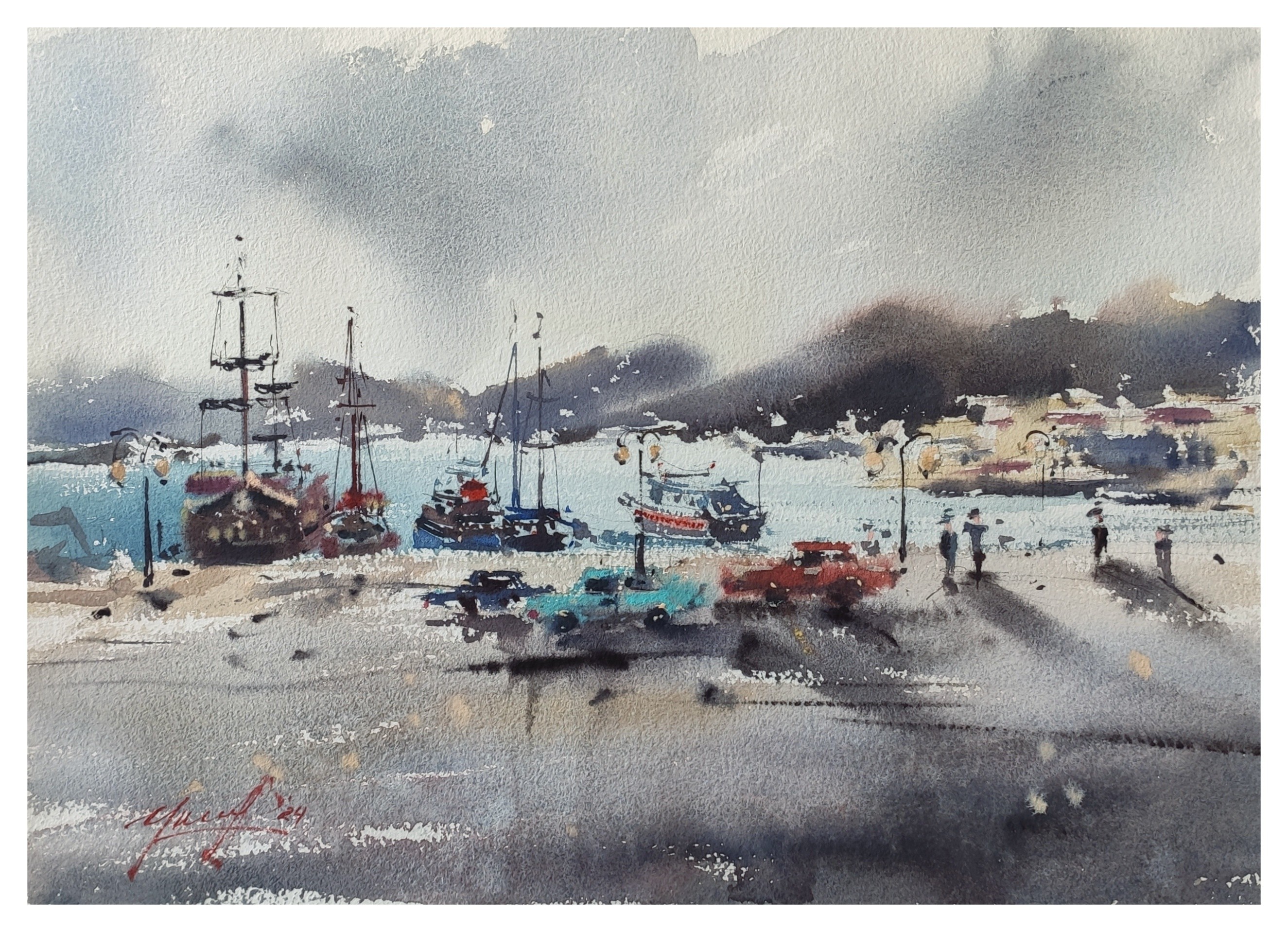 Irina Pronina, City landscape Greece Irina Pronina, City landscape Greece