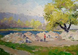 Painting, Spring morning, Boris Serdyuk