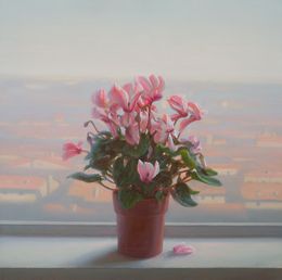 Gemälde, Window, Irina Trushkova