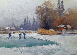 Gemälde, Skating rink, Boris Serdyuk