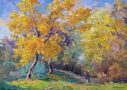 Painting, Autumn colors, Boris Serdyuk
