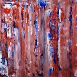 Peinture, Verticales de colores, Enrique Benito
