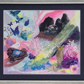 Fine Art Drawings, Light in the Forest (Bambi&Rabbit), Minako Asakura