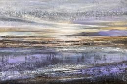 Painting, White sunset, Irina Sadykova