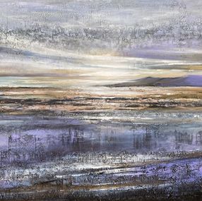 Peinture, White sunset, Irina Sadykova