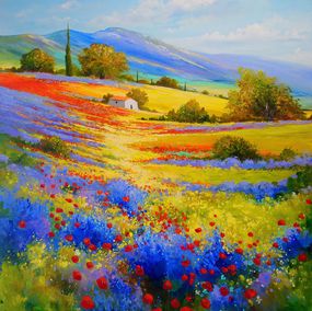 Gemälde, Prairie secrète, Eric Bruni