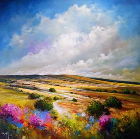 Gemälde, Le chemin vers les nuages, Eric Bruni