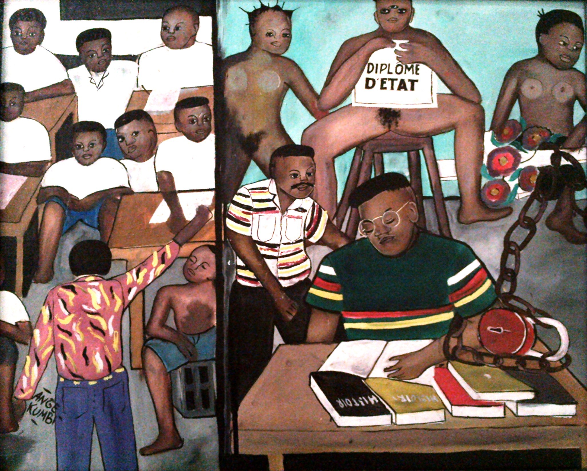 Ange Kumbi, Diplômé d'Etat Ange Kumbi, Diplômé d'Etat