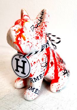 Sculpture, Mini Bulldog Hermès, Priscilla Vettese
