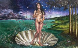 Gemälde, La virgen de las Docas, Sebastian Martinez Fadic