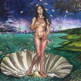 Gemälde, La virgen de las Docas, Sebastian Martinez Fadic