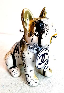 Sculpture, Mini Bulldog Chanel, Priscilla Vettese