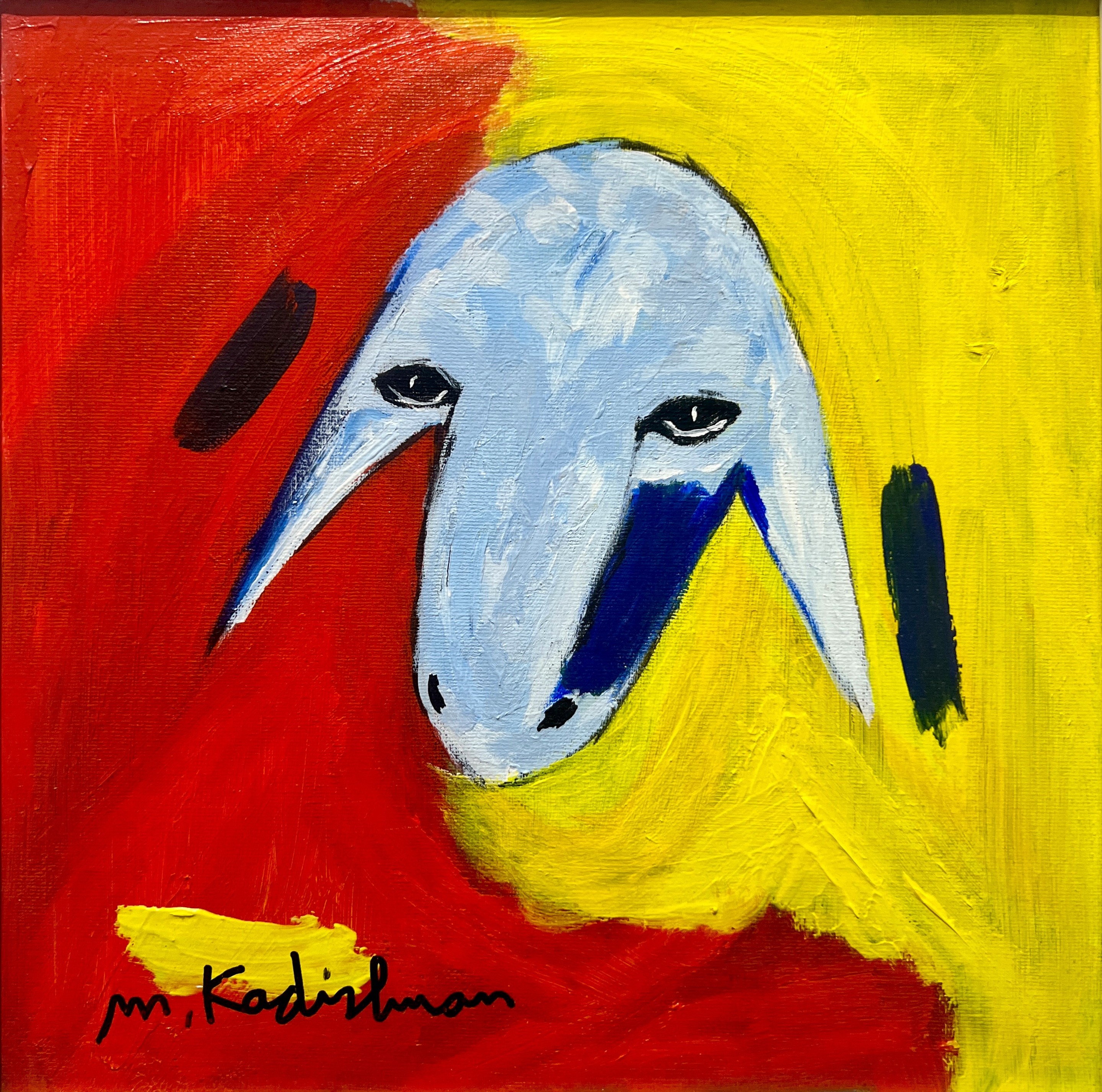 Menashe Kadishman, Sheep Menashe Kadishman, Sheep