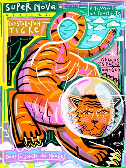 Print, Tigre supernova - collection spéciale Grands Formats, Jean-Philippe Henric