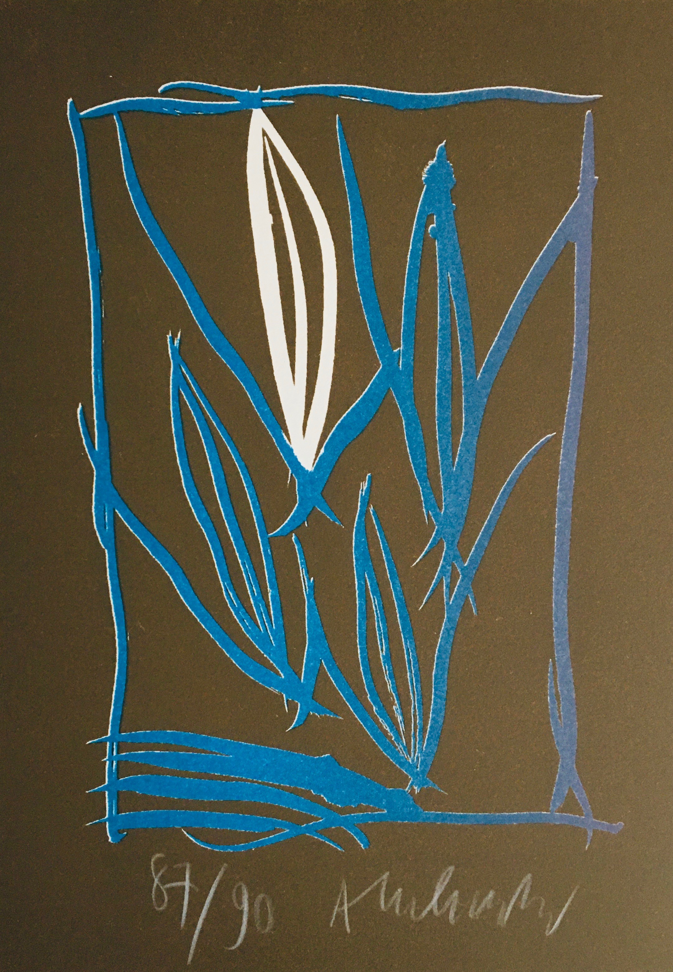 Pierre Alechinsky, Sans titre Pierre Alechinsky, Sans titre