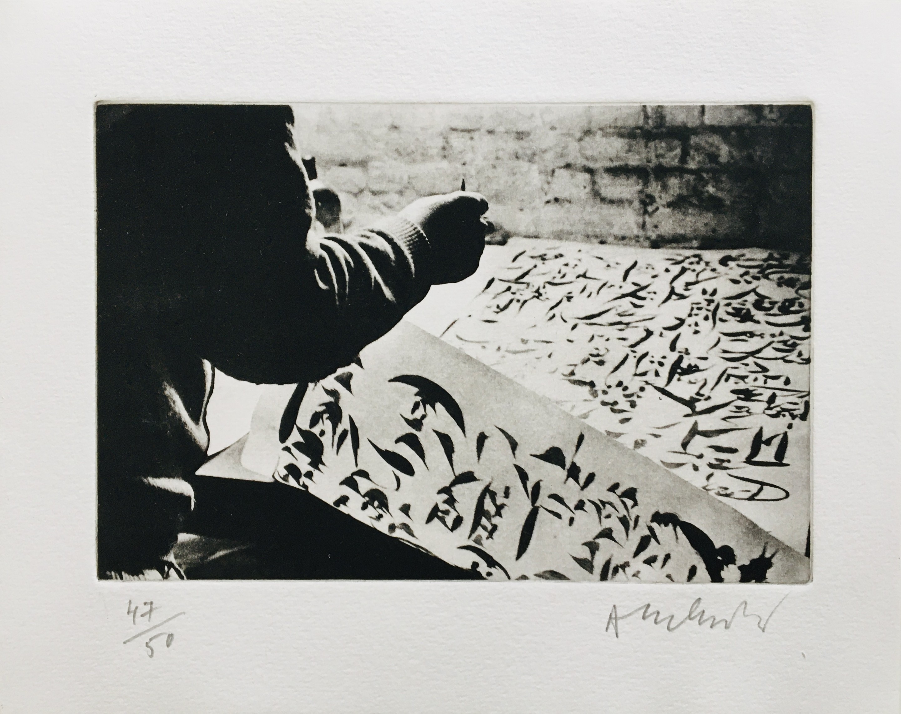 Pierre Alechinsky, L'atelier de Christian Dotremont à Tervuren Pierre Alechinsky, L'atelier de Christian Dotremont à Tervuren