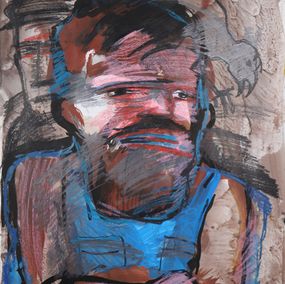Gemälde, Le beau-père, Zwy Milshtein