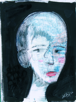 Painting, Collagène, Zwy Milshtein