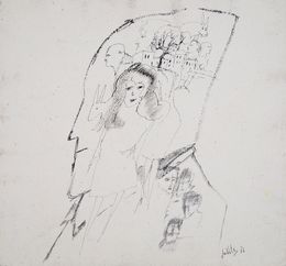 Painting, Dans la tête 2, Zwy Milshtein