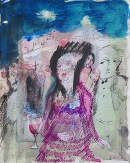 Painting, Fête, Zwy Milshtein