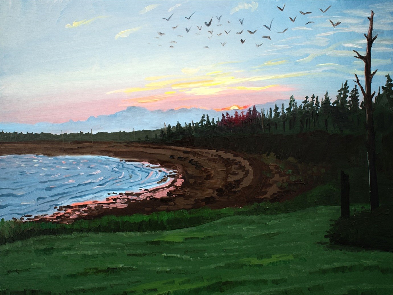 Adam Gunn, Another Sunrise at Caribou Adam Gunn, Another Sunrise at Caribou